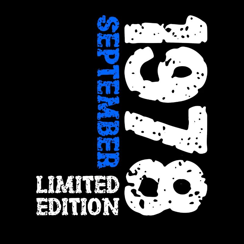 1978 Septembre Édition Limitée 45th Birthday Deco