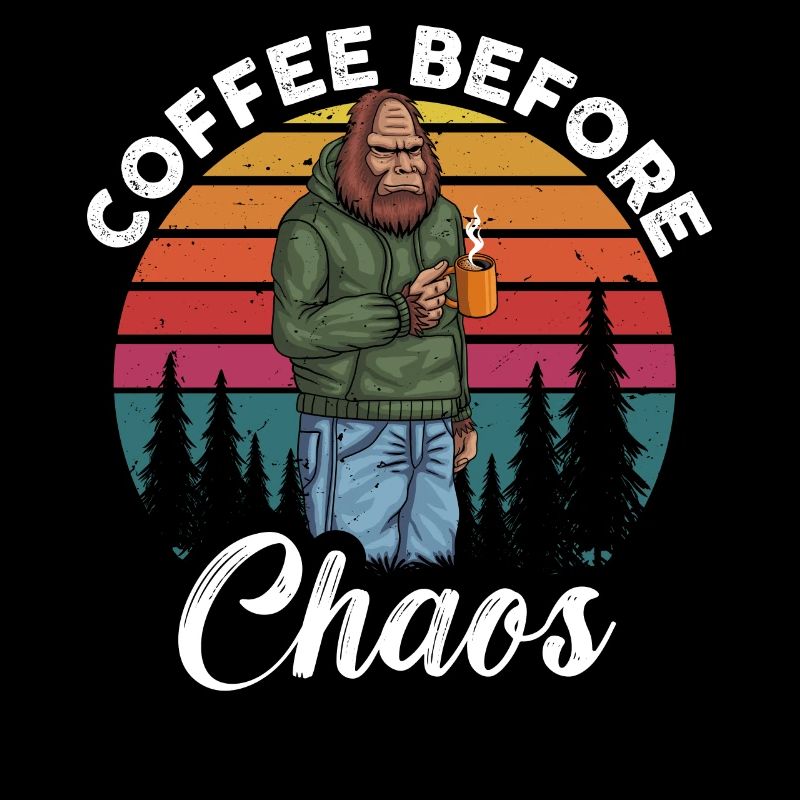 Kaffee Vor Chaos Retro