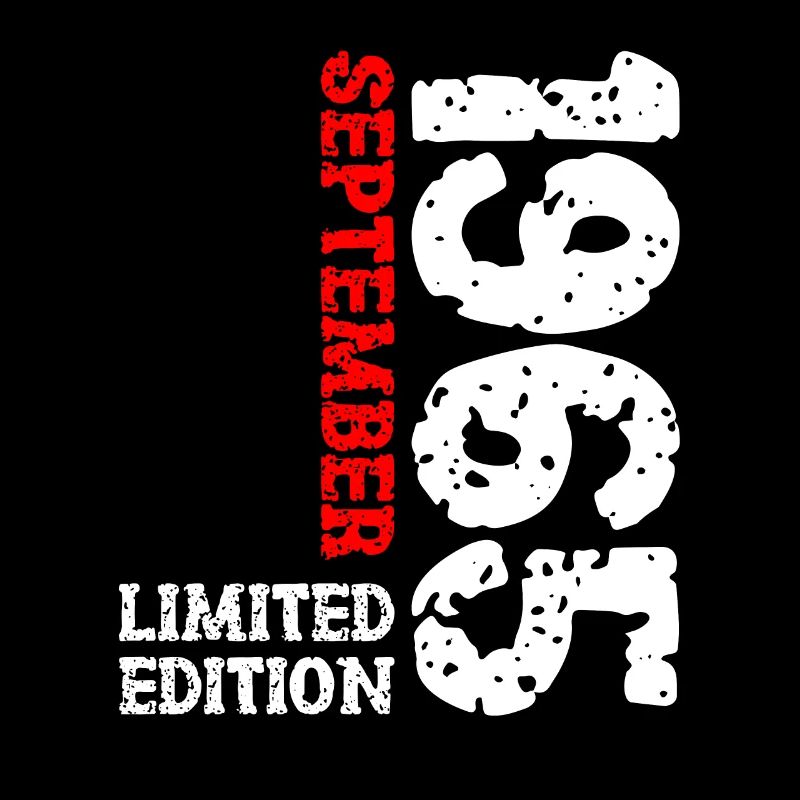 1965 Septembre Édition Limitée 58th Birthday Deco