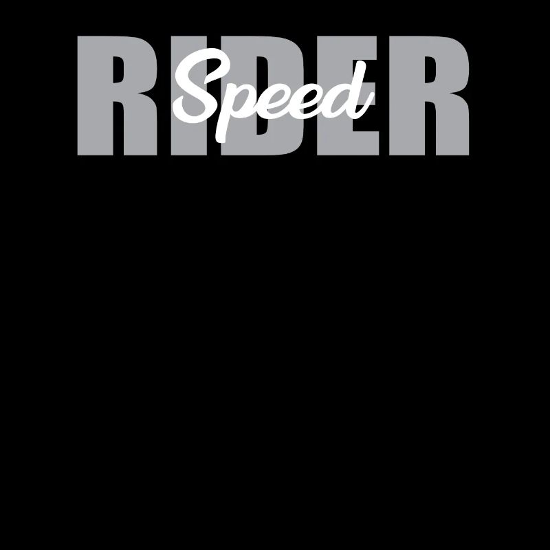 Great Speed Rider lettering