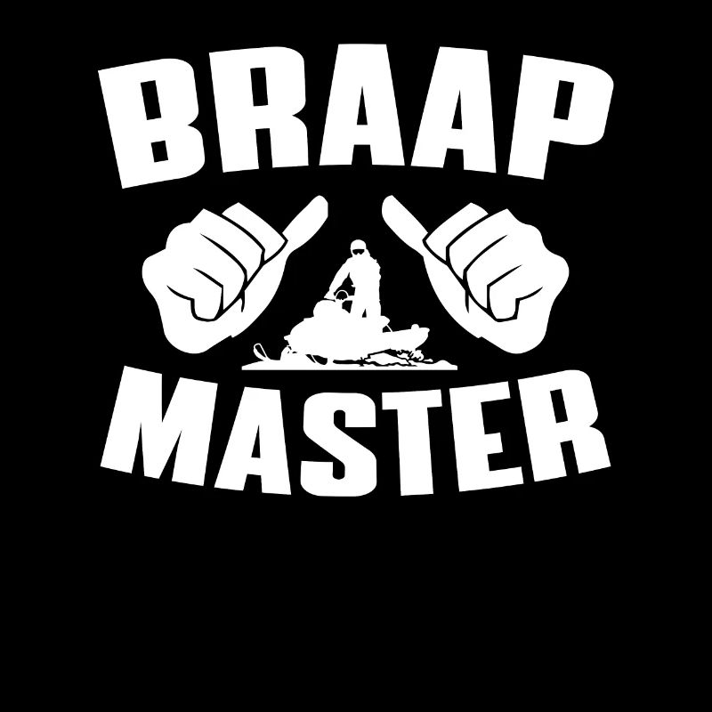 Braap Master Schneemobilfahrer
