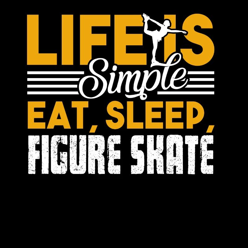 Figure Skating Eat Sleep Figure Skating
