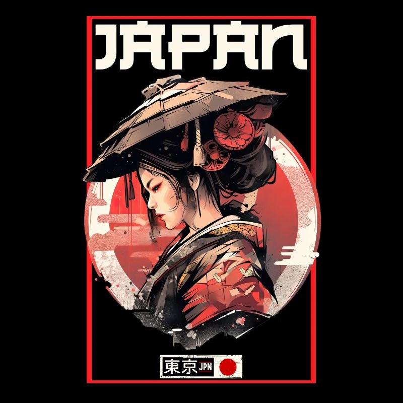 Asie 80s Samouraï Rétro Japonais Samouraï