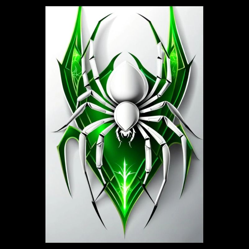 White Animals Spider