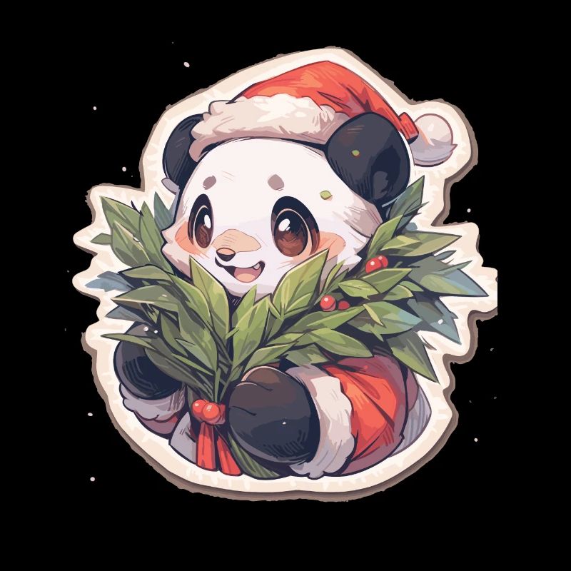Panda Noël Panda Pandas Panda Noël