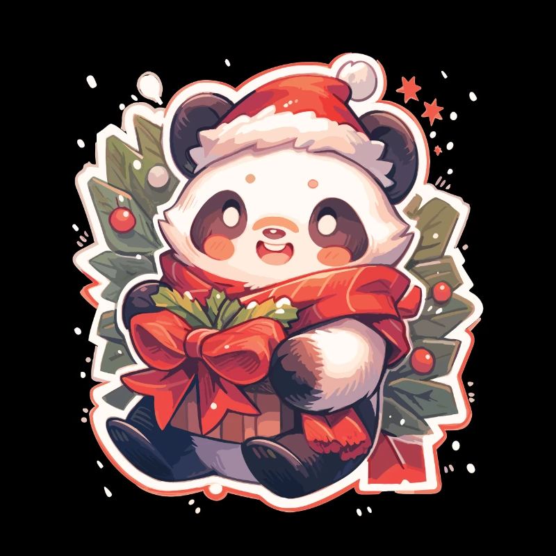 Panda Noël Panda Pandas Panda Noël