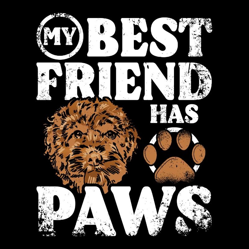 My best friend has paws cockapoo