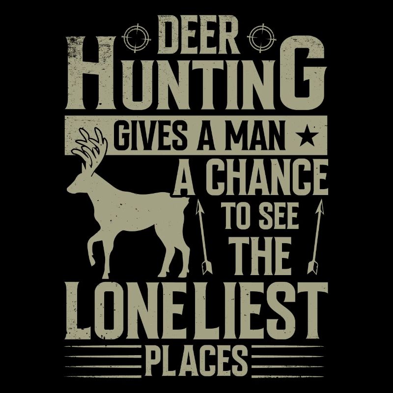 Die Hirschjagd Gibt Einem Mann Die Möglichkeit