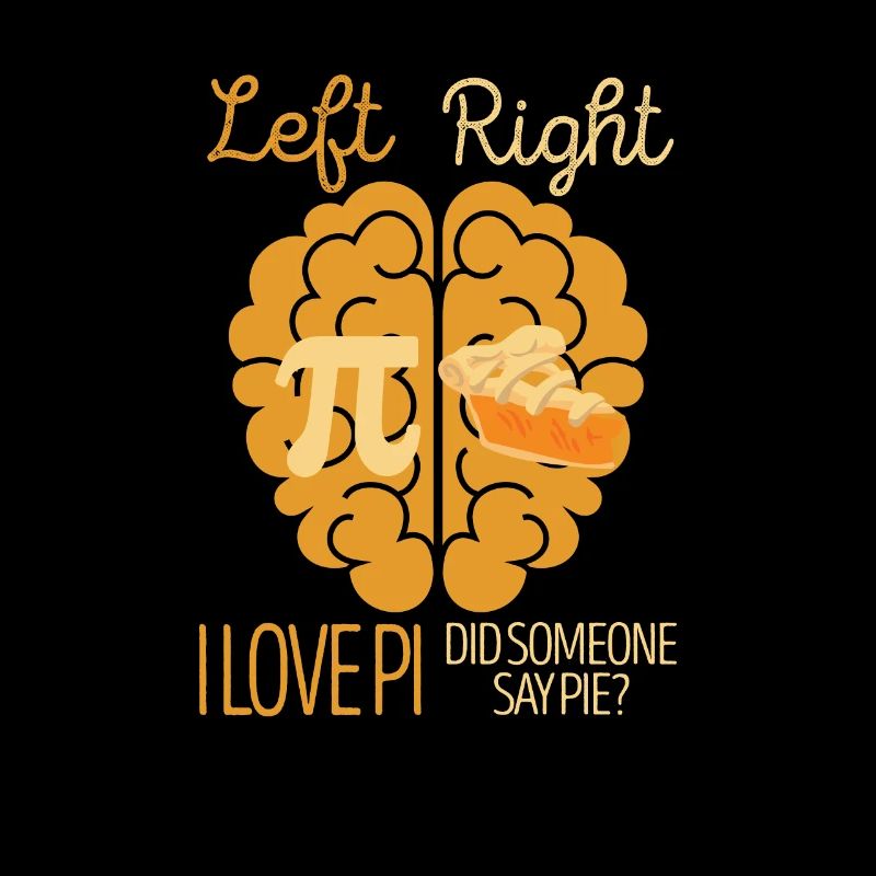 Left I love pi Right Someone said cake math