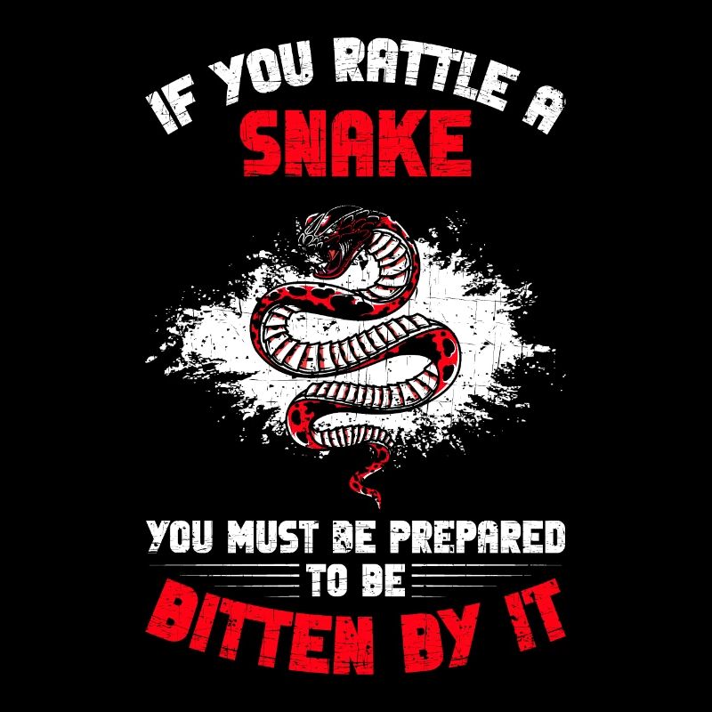 Rattle A Snake Klapperschlangen Schlange Geschenk