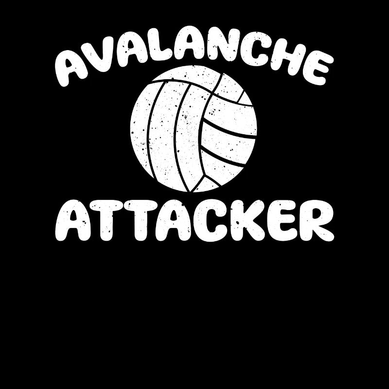 Attaquant d’avalanche - Volleyball sur neige