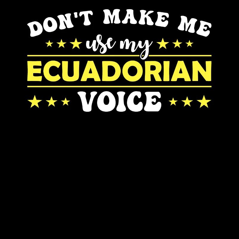 Ne me forcez pas à donner mon équatorien