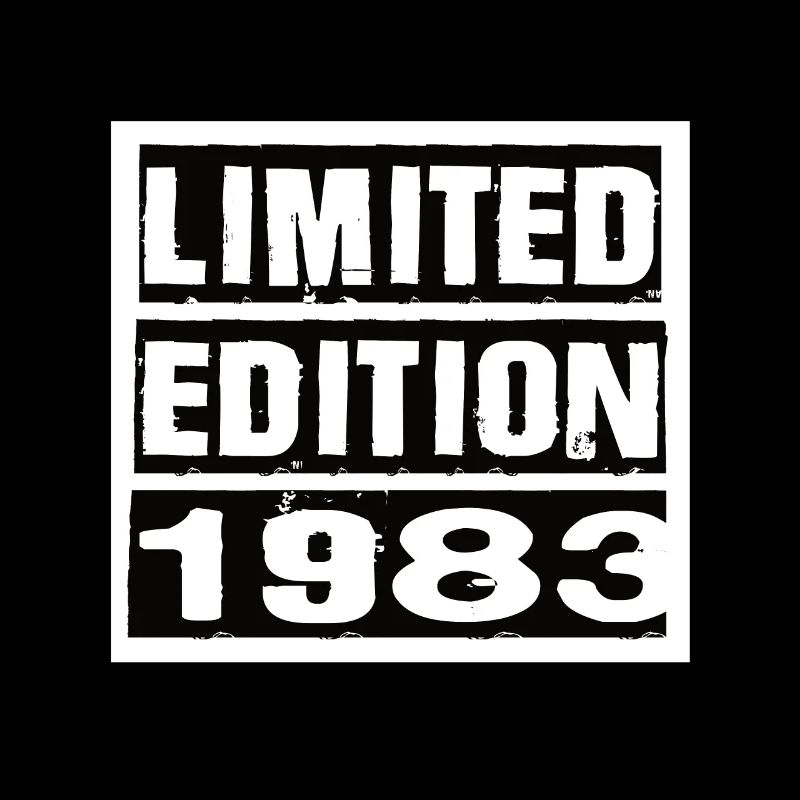 Edition Limitée 1983 Anniversaire 1983 Vintage Rétro