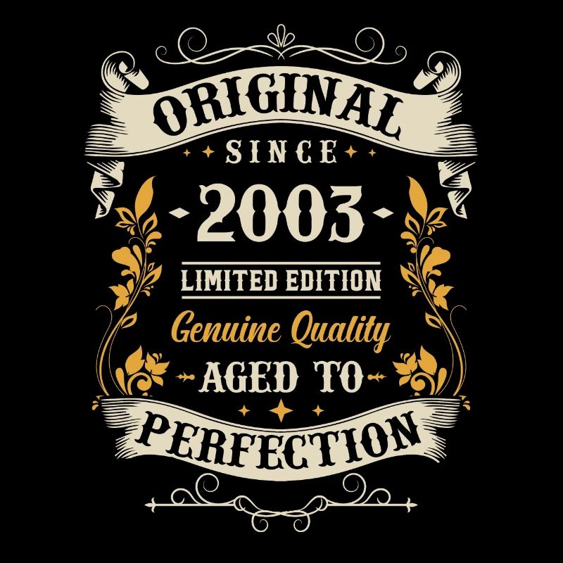 Millésime 2003 - 20 ans cadeau