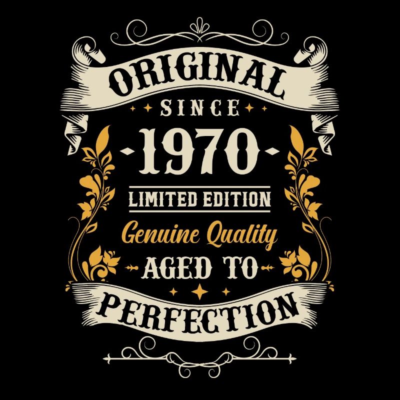 Nostalgique cadeau du 53e anniversaire 1970
