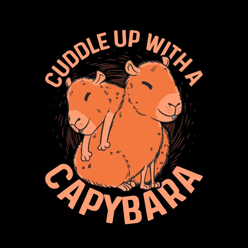 Câlinez-vous avec un mammifère propriétaire de Capybara Capibara