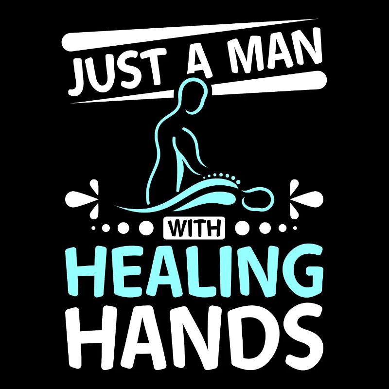 Just a man with healing hands Massage therapist
