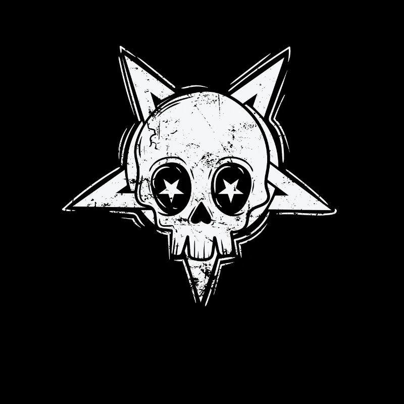 Gothic head mysticism melancholy