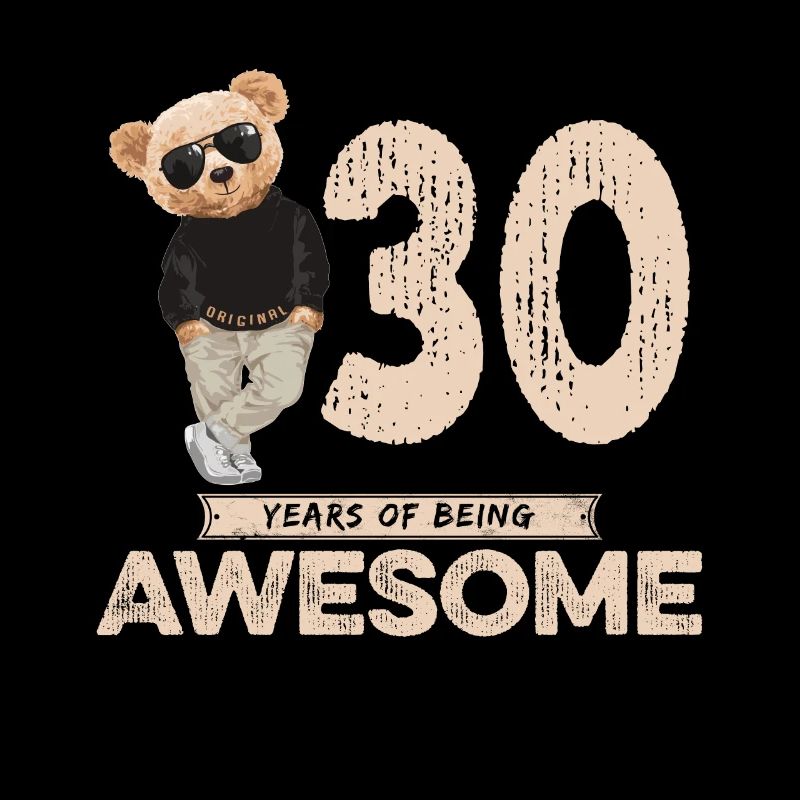 30 ans d’ours en peluche génial