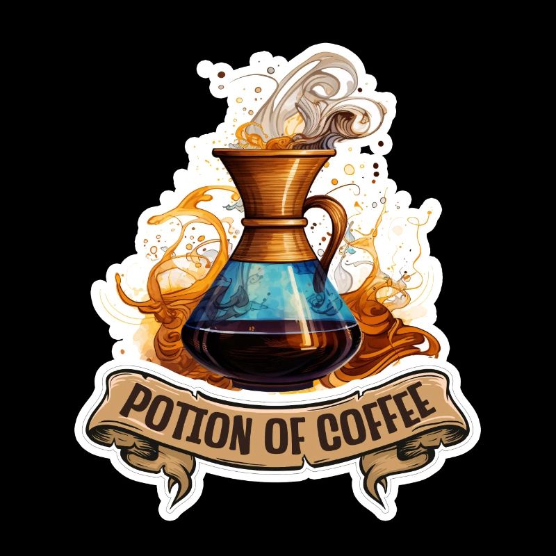 RPG Fantasy Potion de café
