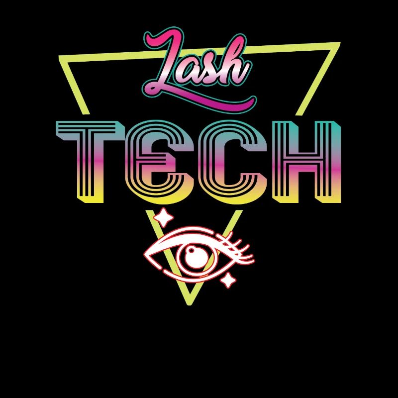 80s Lash Tech Retro Outfit