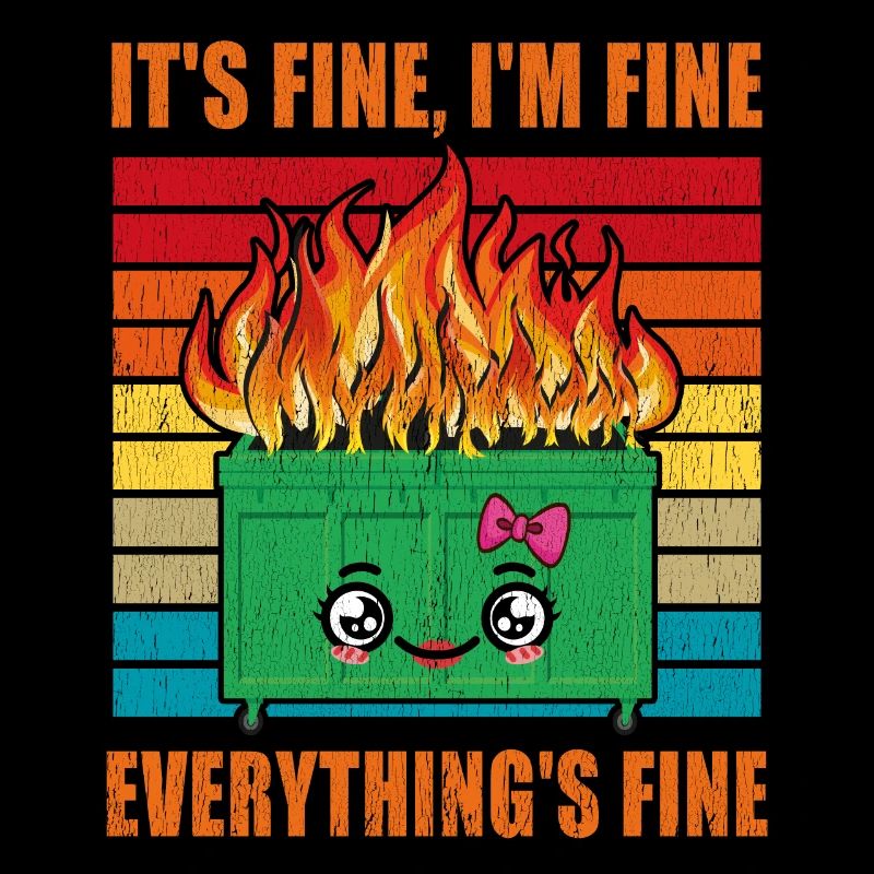 Feu de benne à ordures C’est bien que ce soit bon pour moi