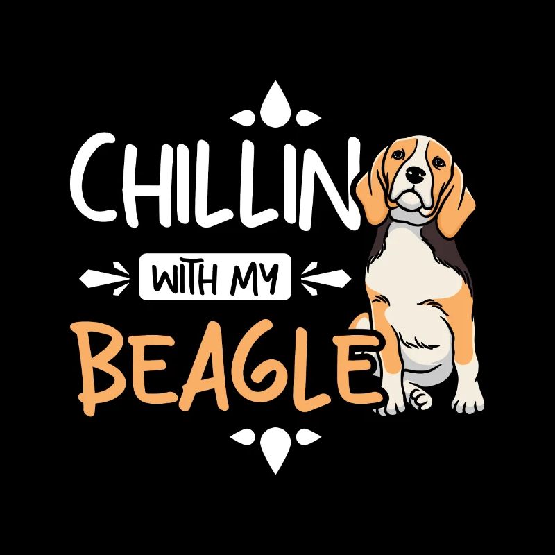 Chillin avec mon beagle