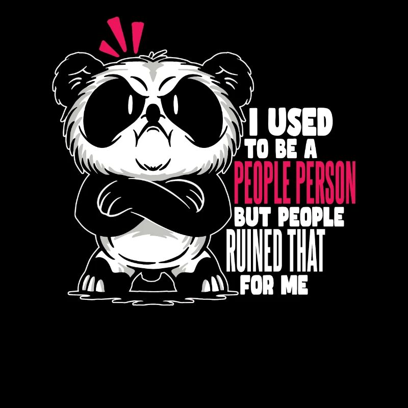 J’avais l’habitude d’être un panda introverti