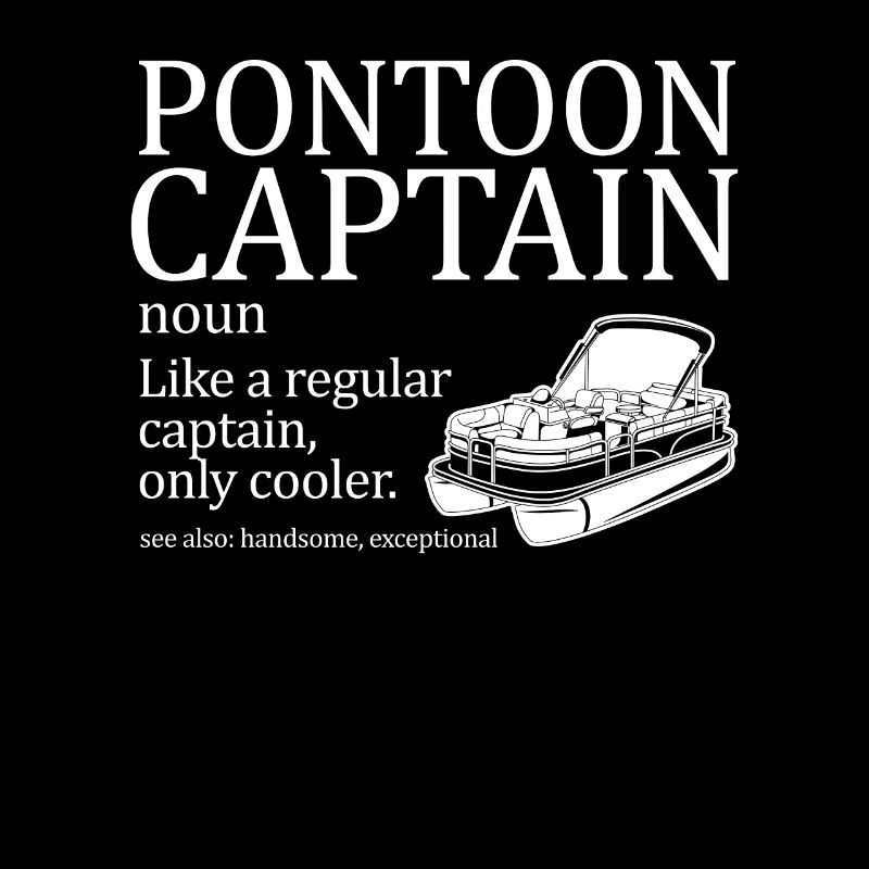 Ponton Capitaine Définition Pontons de bateau drôle