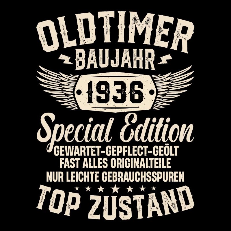 1936 Oldtimer Geschenk