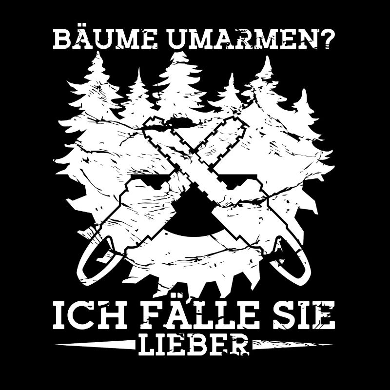 Waldarbeiter Forstwirtschaft Baumpfleger