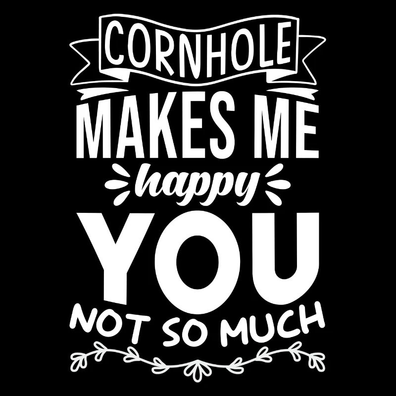 Le jeu Cornhole Cornhole me rend heureux