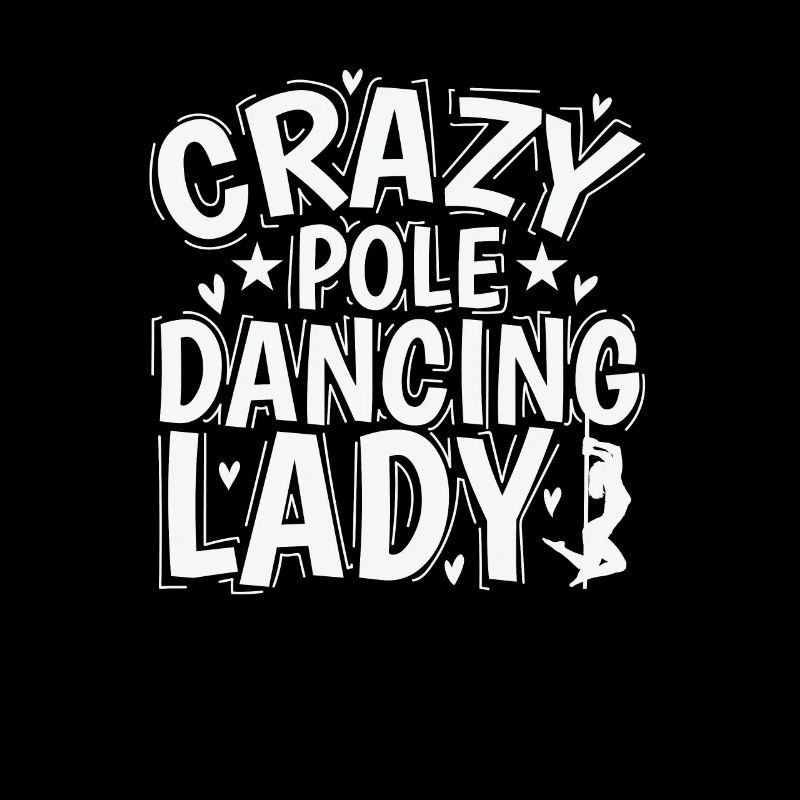 Crazy Pole Dancing Lady Stange Tanzen