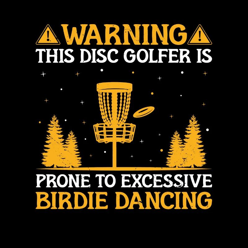 Disc Golf Player Disc Golfer Frisbee Player Par Pu