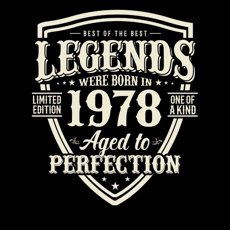 Vintage Geburtstag 1978 Geschenk