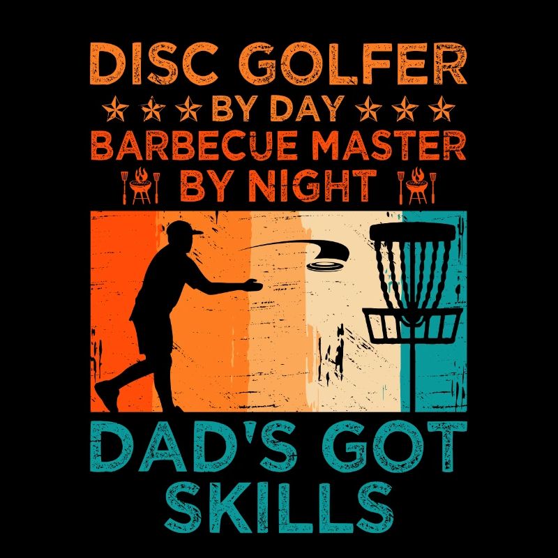 Disc Golf Player Disc Golfer Frisbee Player Par Pu
