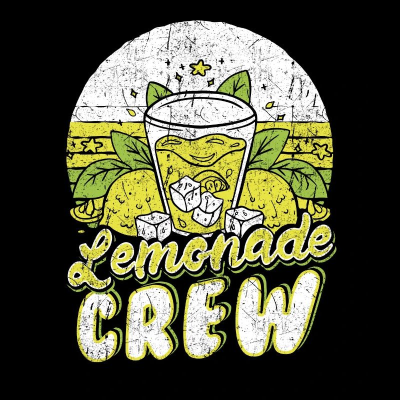 Lemonade Stand Retro Vintage Lemonade Crew