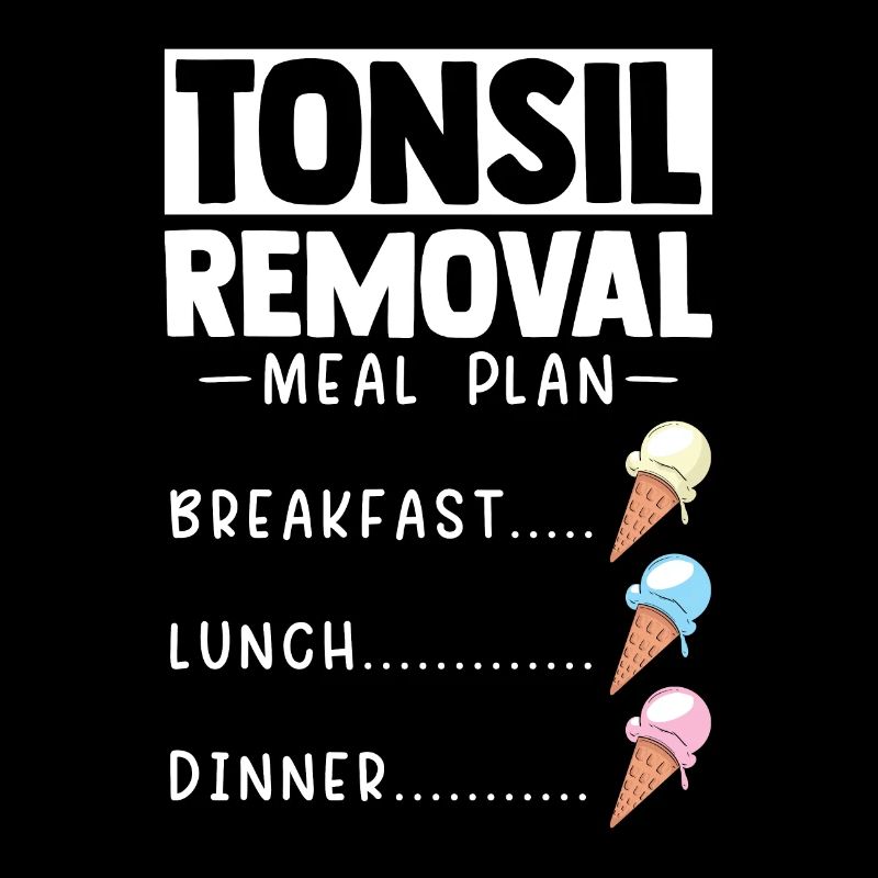 Tonsil Removal Meal Plan Ice Cream Tonsil Surgery
