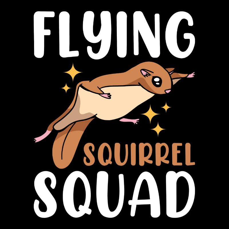 Fliegende Eichhörnchen-Truppe