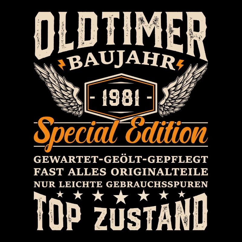 Kultiges Oldtimer-Geschenk '81