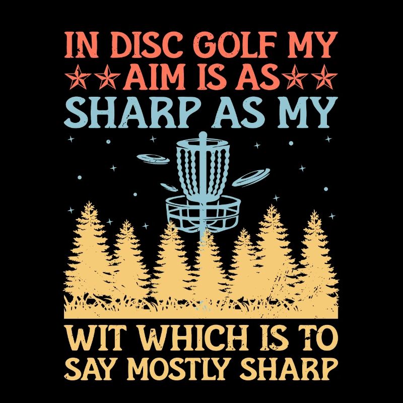 Disc Golf Player Disc Golfer Frisbee Player Par Pu