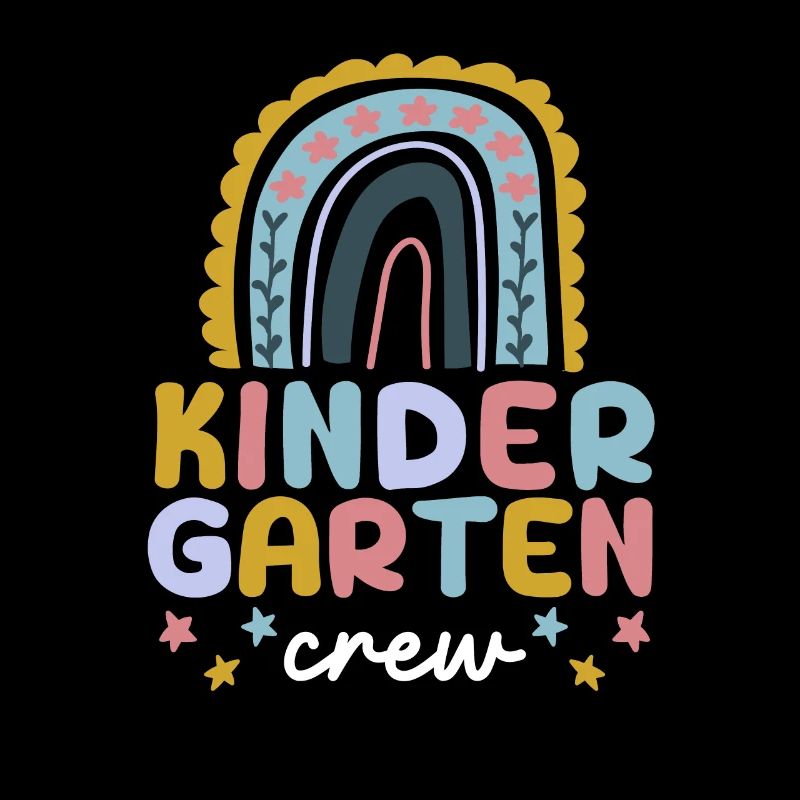 Kindergarten Crew Teacher Student 100th Day Back