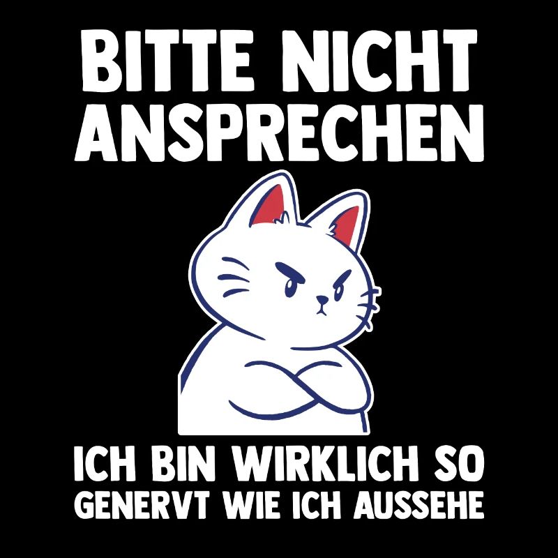 Katze Bitte Nicht Ansprechen