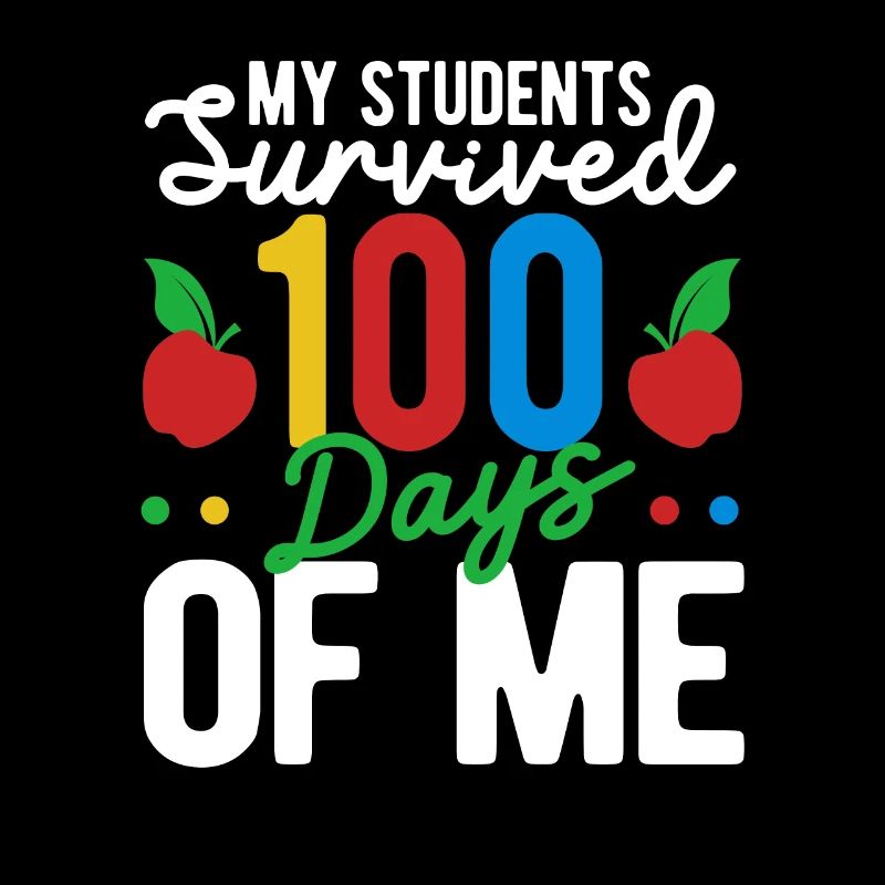 Mes élèves ont survécu 100 jours enseignant 100e jour