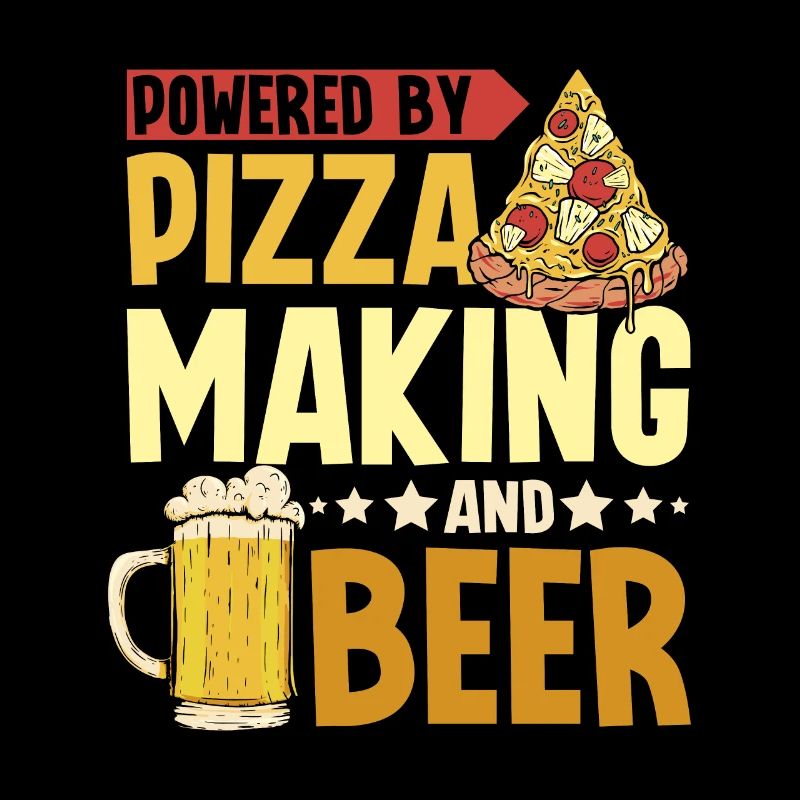 Powered by pizza making and beer