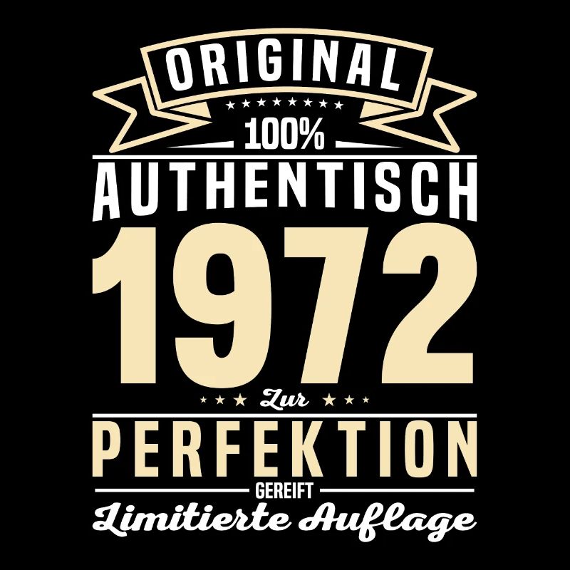 Authentisches Geburtstagsgeschenk von 1972