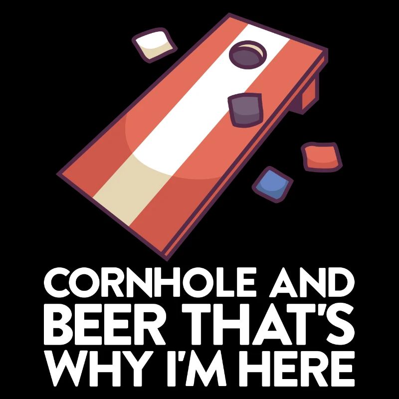 Cornhole Spiel Corn Hole Outfit mit Cornhole