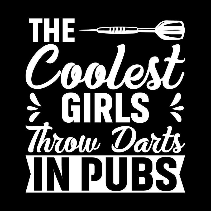 Les filles les plus cool lancent des fléchettes dans les pubs