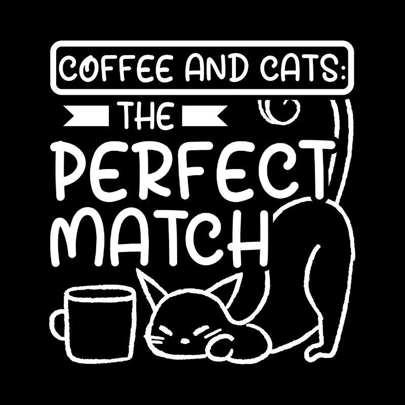 Le café et les chats se marient parfaitement