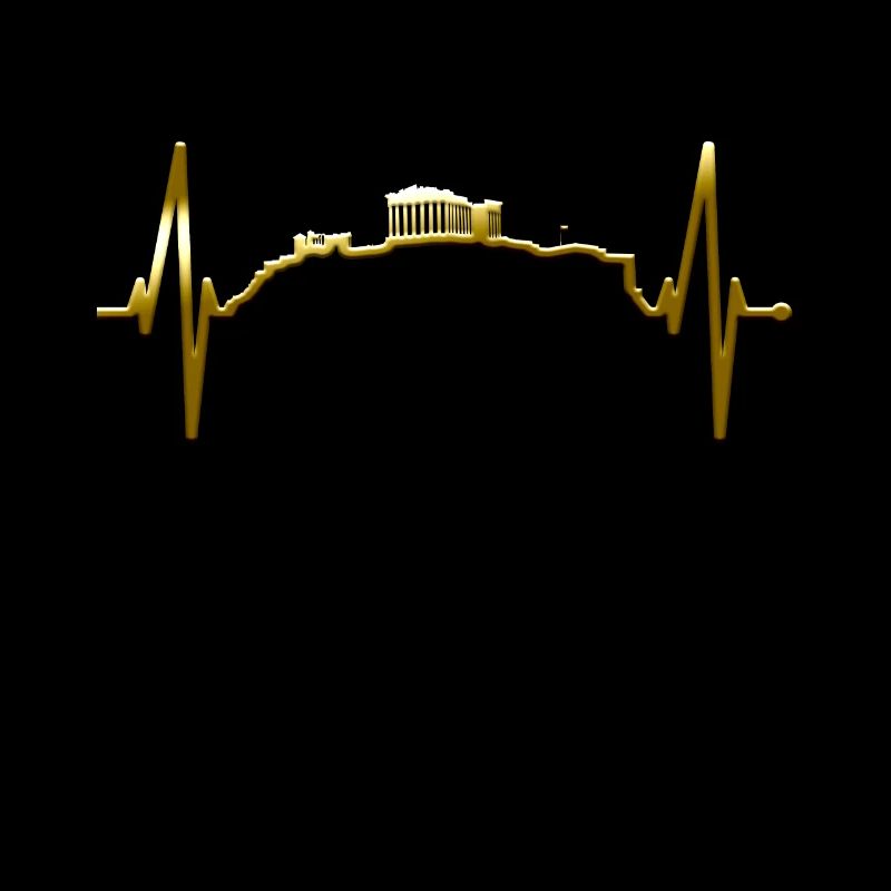 Athens Skyline Heartbeat Greece Acropolis